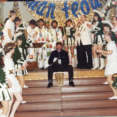 1982 - Galaabend in der Turnhalle der Grundschule