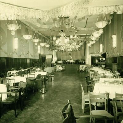1930 - Festsaal des Hotel Zur Krone