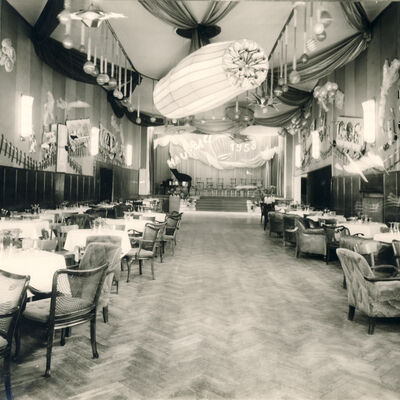 1958 - Saal im Hotel Zur Krone
