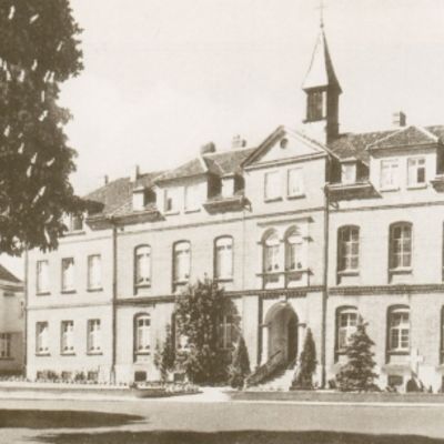 St. Rochus Krankenhaus in der Hospitalstraße im Jahr 1890/1892