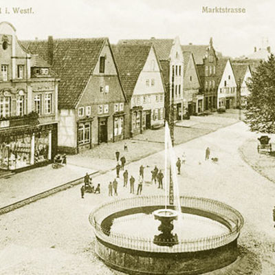 Steinheim: Blick auf Kump und Marktstrasse